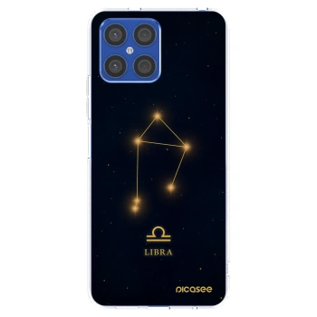 Picasee átlátszó szilikon tok az alábbi mobiltelefonokra Honor X8 4G - LIBRA