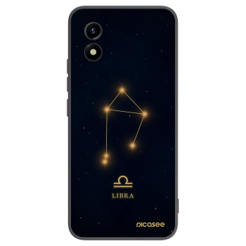 Picasee fekete szilikon tok az alábbi mobiltelefonokra Vivo Y01 - LIBRA