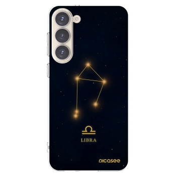 Picasee átlátszó szilikon tok az alábbi mobiltelefonokra Samsung Galaxy S23+ 5G - LIBRA