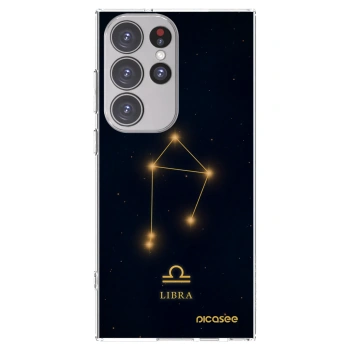 Picasee átlátszó szilikon tok az alábbi mobiltelefonokra Samsung Galaxy S23 Ultra 5G - LIBRA