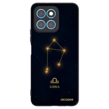 Picasee fekete szilikon tok az alábbi mobiltelefonokra Honor X6 - LIBRA