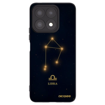 Picasee fekete szilikon tok az alábbi mobiltelefonokra Honor X8a - LIBRA