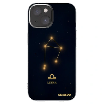 Picasee átlátszó szilikon tok az alábbi mobiltelefonokra Apple iPhone 15 - LIBRA