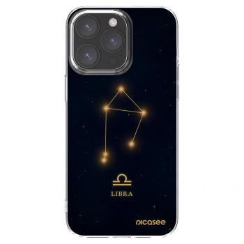 Picasee átlátszó szilikon tok az alábbi mobiltelefonokra Apple iPhone 15 Pro Max - LIBRA