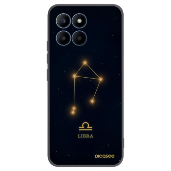 Picasee fekete szilikon tok az alábbi mobiltelefonokra Honor 70 Lite - LIBRA