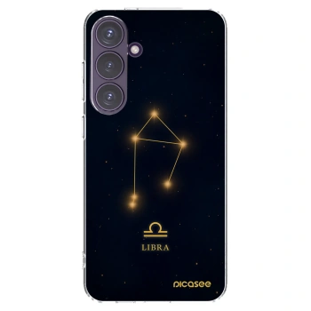Picasee átlátszó szilikon tok az alábbi mobiltelefonokra Samsung Galaxy S24+ S926B 5G - LIBRA