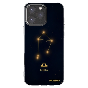 Picasee átlátszó szilikon tok az alábbi mobiltelefonokra Apple iPhone 16 Pro Max - LIBRA