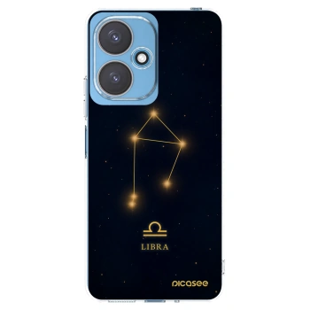 Picasee átlátszó szilikon tok az alábbi mobiltelefonokra Xiaomi Redmi 13C 5G - LIBRA