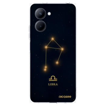 Picasee átlátszó szilikon tok az alábbi mobiltelefonokra Realme C33 (2023) - LIBRA