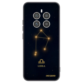 Picasee fekete szilikon tok az alábbi mobiltelefonokra Realme 12 Pro 5G - LIBRA