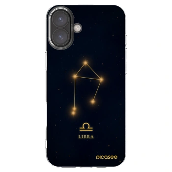 Picasee átlátszó szilikon tok az alábbi mobiltelefonokra Apple iPhone 16 Plus - LIBRA