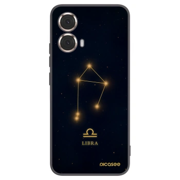 Picasee fekete szilikon tok az alábbi mobiltelefonokra Motorola Moto G85 - LIBRA