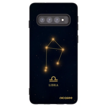 Picasee fekete szilikon tok az alábbi mobiltelefonokra Samsung Galaxy S10 G973 - LIBRA