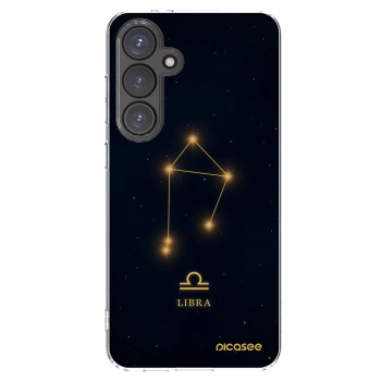 Picasee átlátszó szilikon tok az alábbi mobiltelefonokra Samsung Galaxy S24 FE S721B - LIBRA