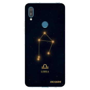 Picasee átlátszó szilikon tok az alábbi mobiltelefonokra Huawei Y7 2019 - LIBRA