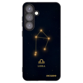 Picasee fekete szilikon tok az alábbi mobiltelefonokra Samsung Galaxy S25+ 5G - LIBRA