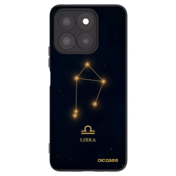Picasee fekete szilikon tok az alábbi mobiltelefonokra Honor X8c - LIBRA
