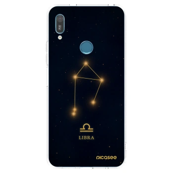 Picasee átlátszó szilikon tok az alábbi mobiltelefonokra Huawei Y6 2019 - LIBRA