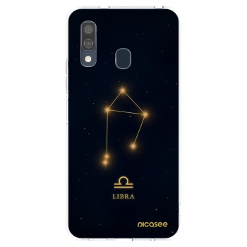 Picasee átlátszó szilikon tok az alábbi mobiltelefonokra Samsung Galaxy A40 A405F - LIBRA