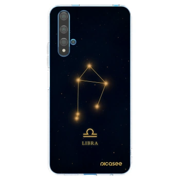 Picasee átlátszó szilikon tok az alábbi mobiltelefonokra Huawei Nova 5T - LIBRA