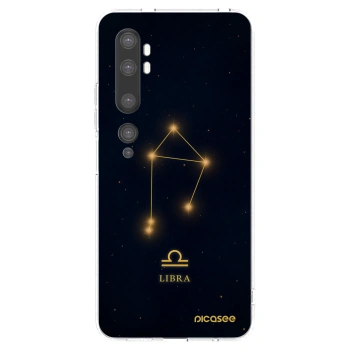 Picasee átlátszó szilikon tok az alábbi mobiltelefonokra Xiaomi Mi Note 10 (Pro) - LIBRA