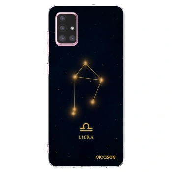 Picasee átlátszó szilikon tok az alábbi mobiltelefonokra Samsung Galaxy A71 A715F - LIBRA