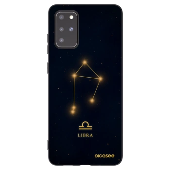 Picasee fekete szilikon tok az alábbi mobiltelefonokra Samsung Galaxy S20+ G985F - LIBRA