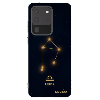 Picasee átlátszó szilikon tok az alábbi mobiltelefonokra Samsung Galaxy S20 Ultra 5G G988F - LIBRA
