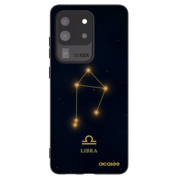 Picasee fekete szilikon tok az alábbi mobiltelefonokra Samsung Galaxy S20 Ultra 5G G988F - LIBRA