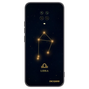 Picasee fekete szilikon tok az alábbi mobiltelefonokra Xiaomi Redmi Note 9 Pro - LIBRA
