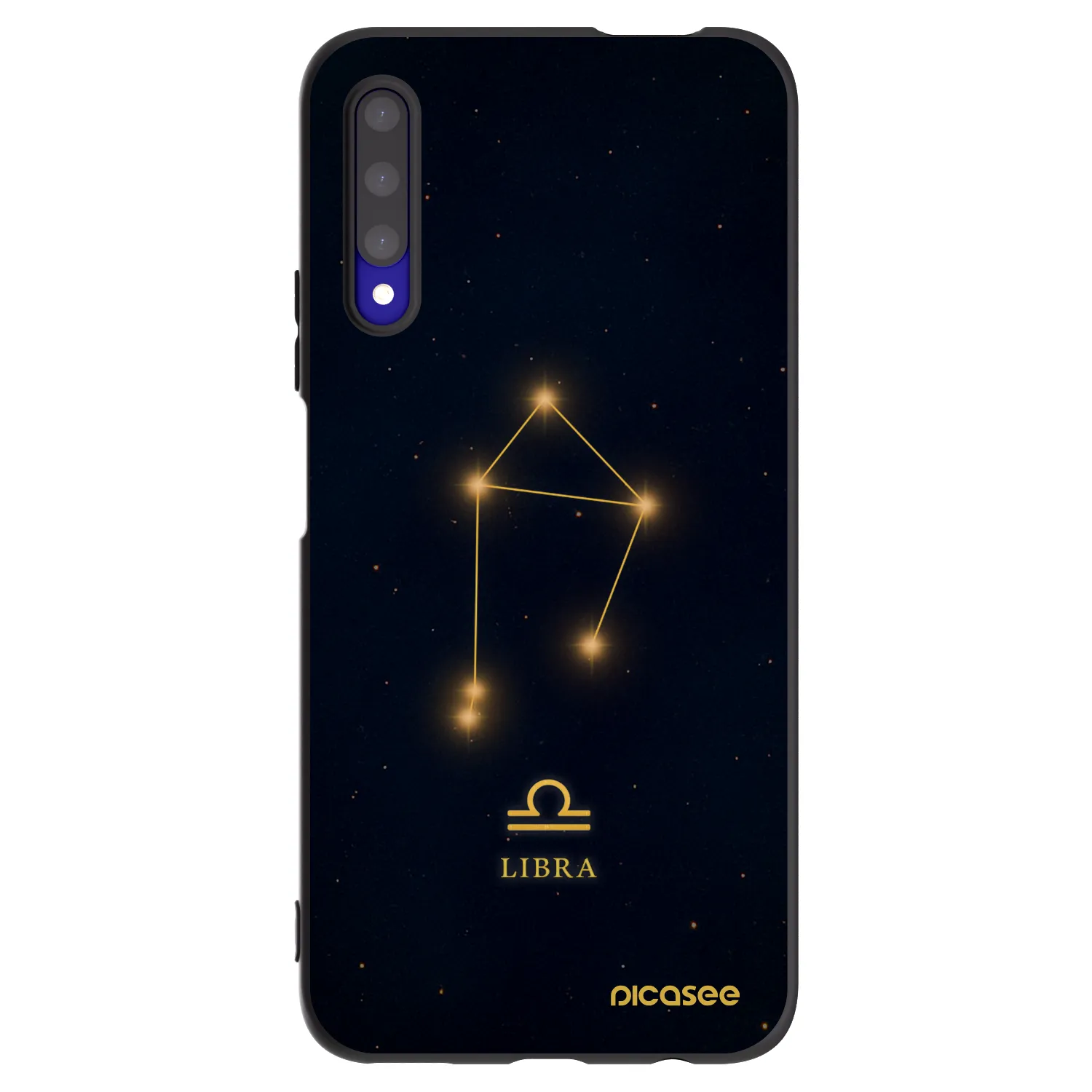 Picasee fekete szilikon tok az alábbi mobiltelefonokra Honor 9X Pro - LIBRA