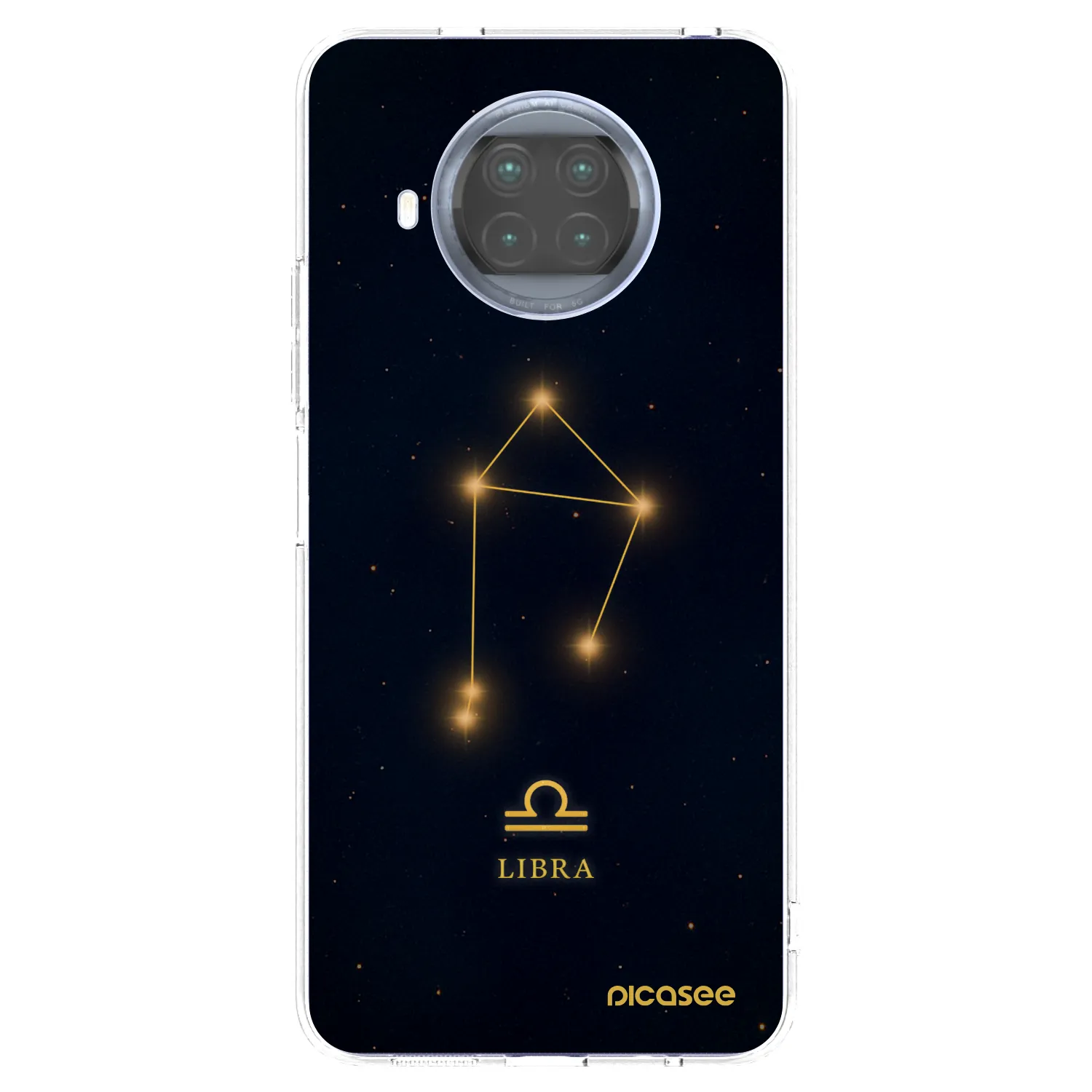 Picasee átlátszó szilikon tok az alábbi mobiltelefonokra Xiaomi Mi 10T Lite - LIBRA