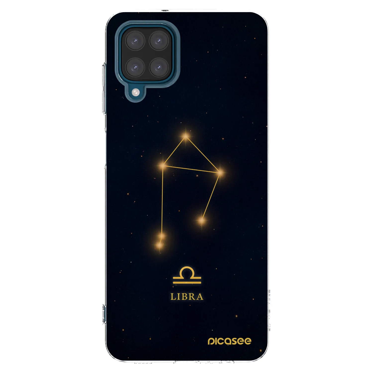 Picasee átlátszó szilikon tok az alábbi mobiltelefonokra Samsung Galaxy A12 A125F - LIBRA