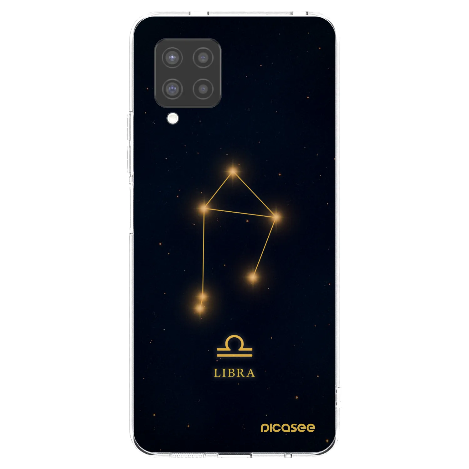 Picasee átlátszó szilikon tok az alábbi mobiltelefonokra Samsung Galaxy A42 A426B - LIBRA