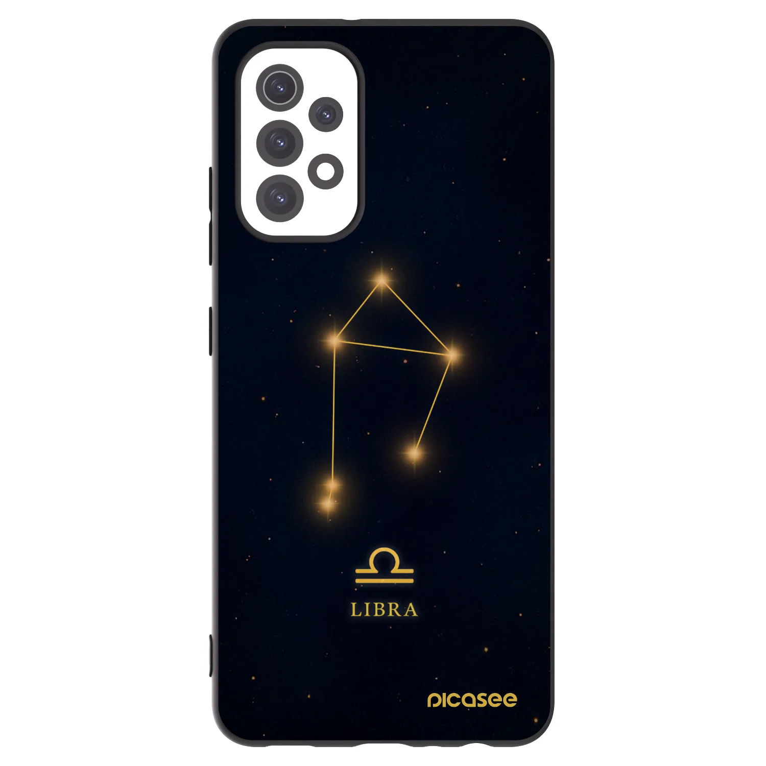 Picasee fekete szilikon tok az alábbi mobiltelefonokra Samsung Galaxy A32 5G A326B - LIBRA