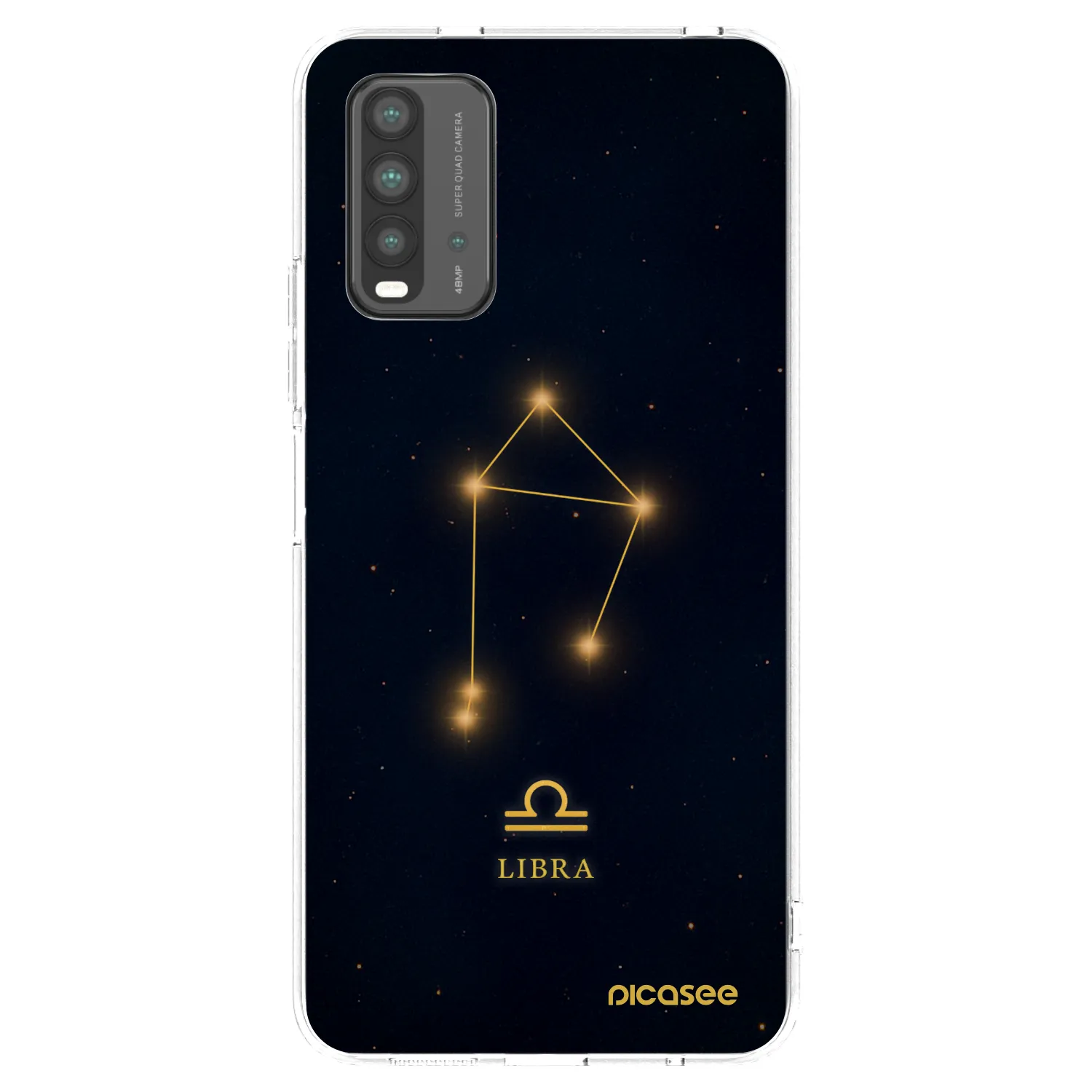 Picasee átlátszó szilikon tok az alábbi mobiltelefonokra Xiaomi Redmi 9T - LIBRA