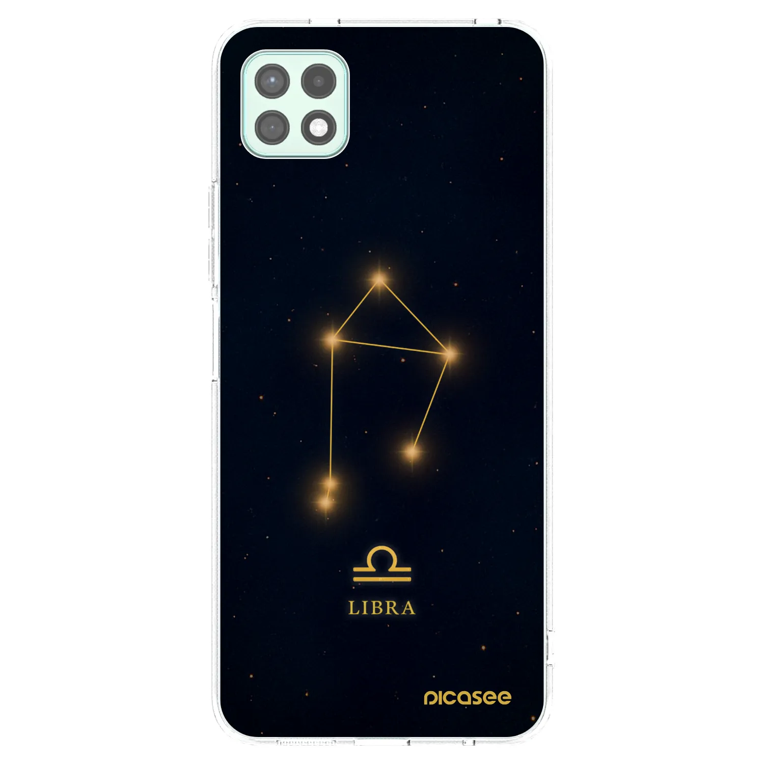 Picasee átlátszó szilikon tok az alábbi mobiltelefonokra Samsung Galaxy A22 A226B 5G - LIBRA