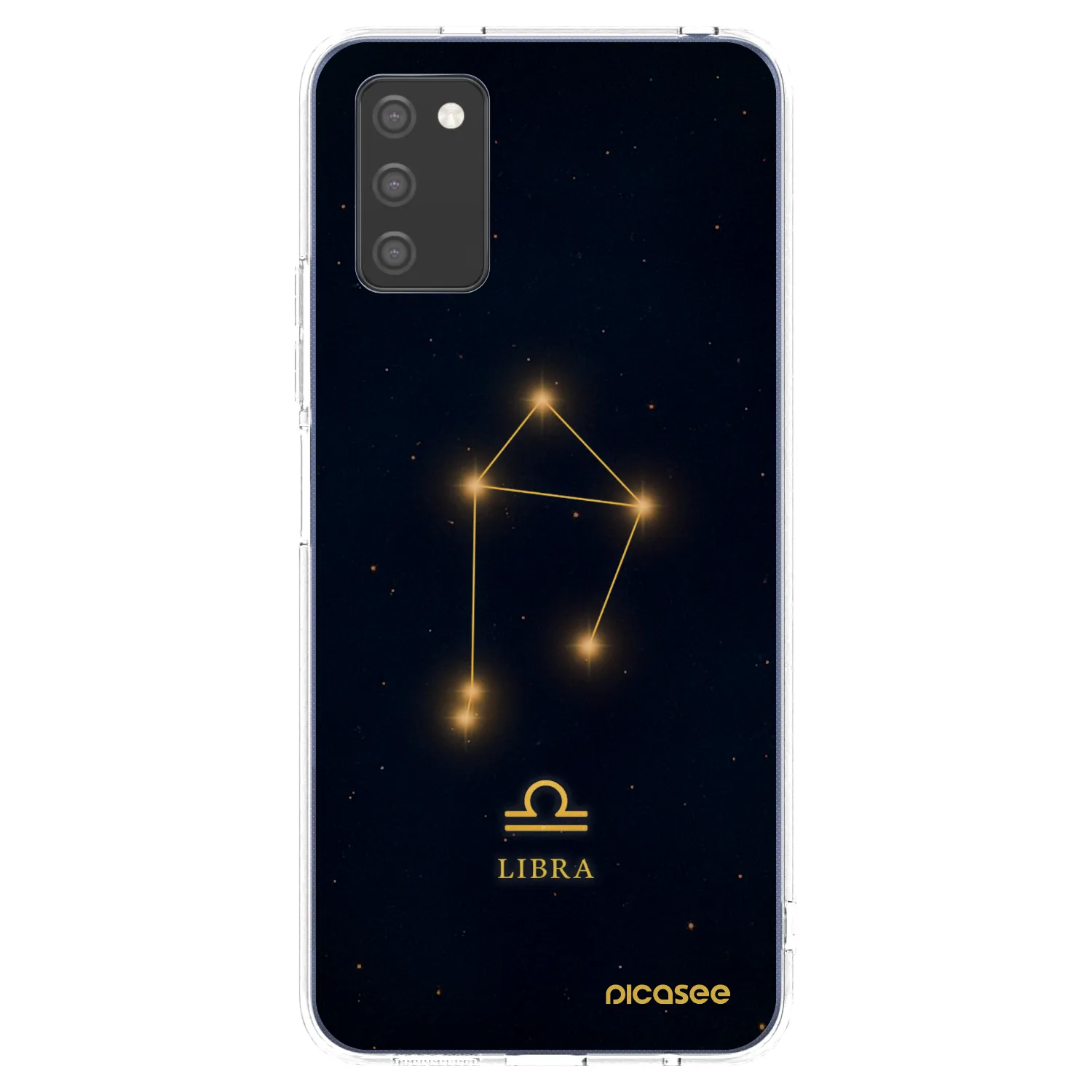 Picasee átlátszó szilikon tok az alábbi mobiltelefonokra Samsung Galaxy A02s A025G - LIBRA