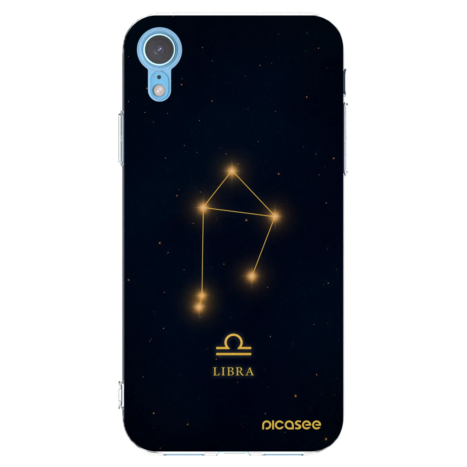 Picasee átlátszó szilikon tok az alábbi mobiltelefonokra Apple iPhone XR - LIBRA