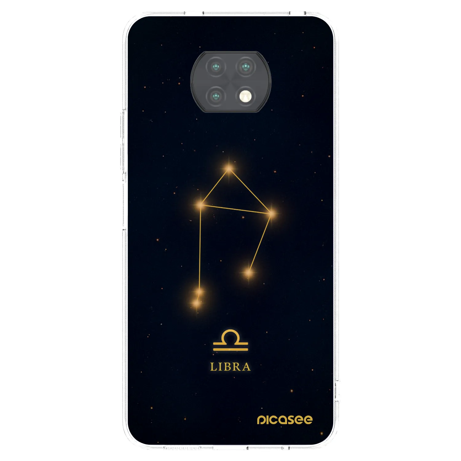 Picasee átlátszó szilikon tok az alábbi mobiltelefonokra Xiaomi Redmi Note 9T - LIBRA