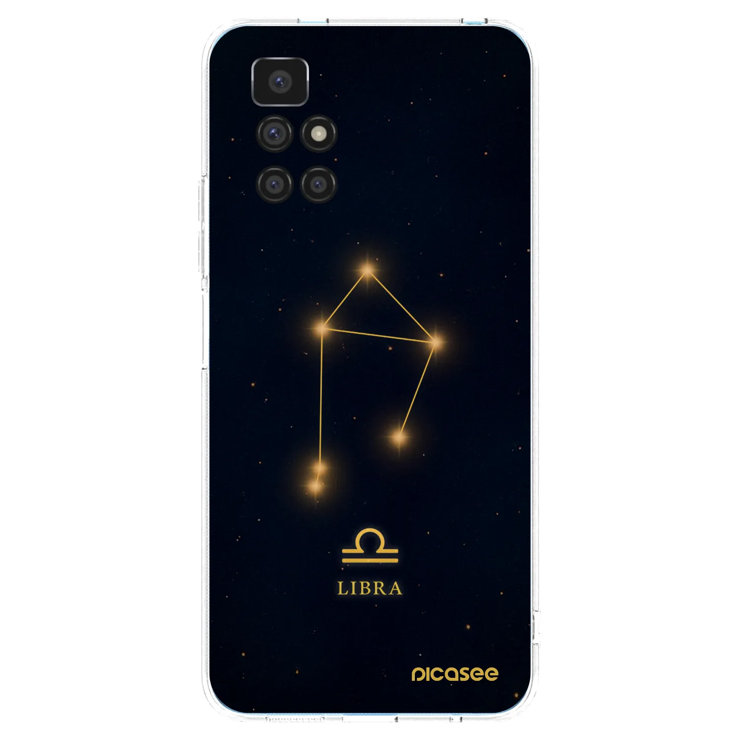 Picasee átlátszó szilikon tok az alábbi mobiltelefonokra Xiaomi Redmi 10 - LIBRA