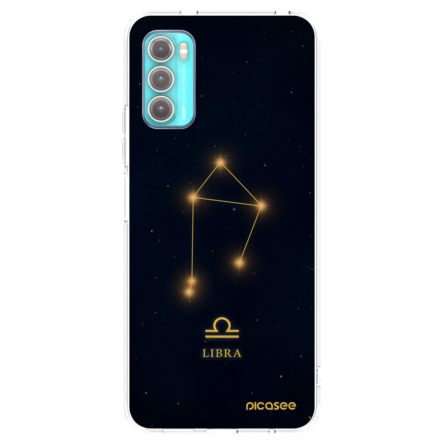 Picasee átlátszó szilikon tok az alábbi mobiltelefonokra Motorola Moto G60 - LIBRA