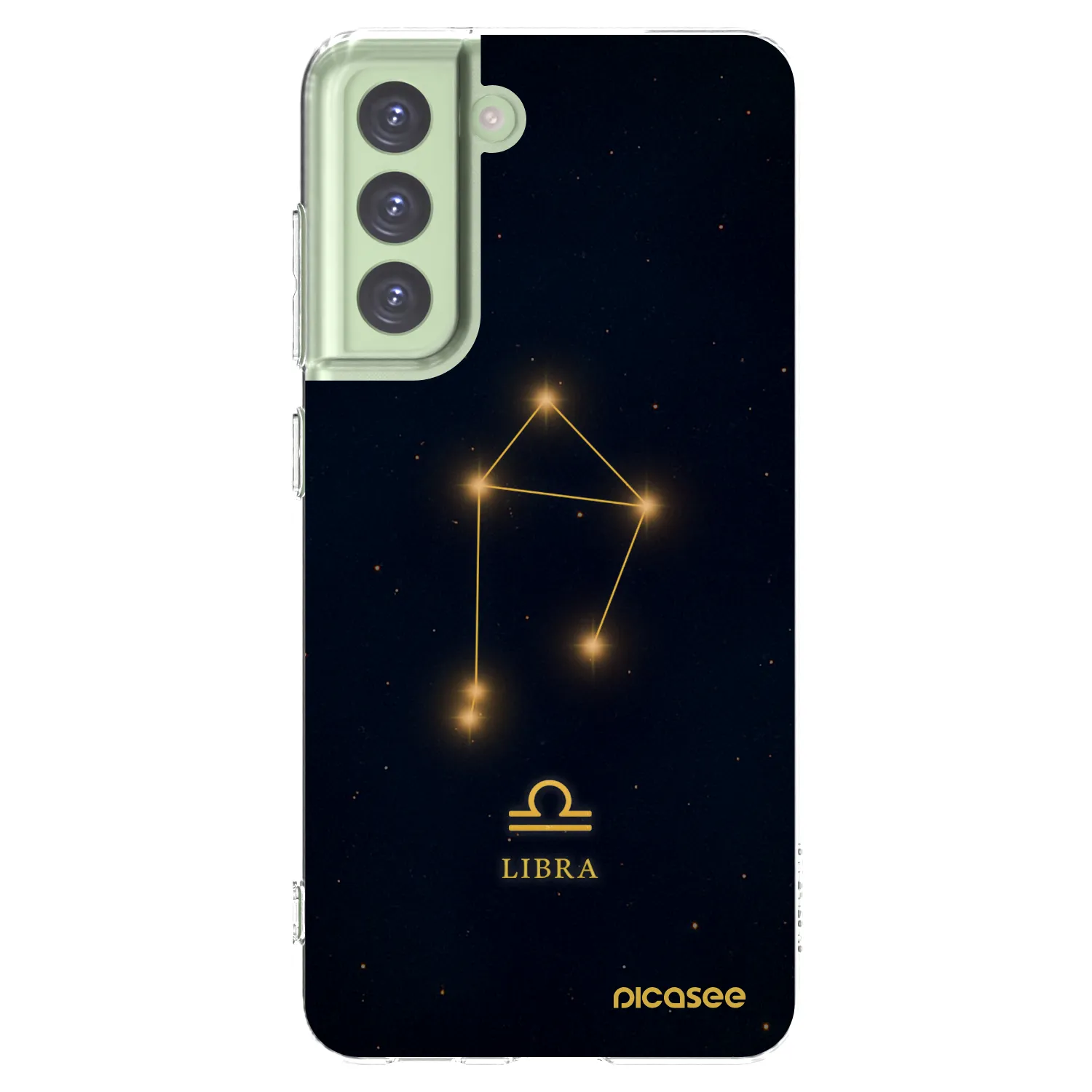 Picasee átlátszó szilikon tok az alábbi mobiltelefonokra Samsung Galaxy S21 FE 5G - LIBRA
