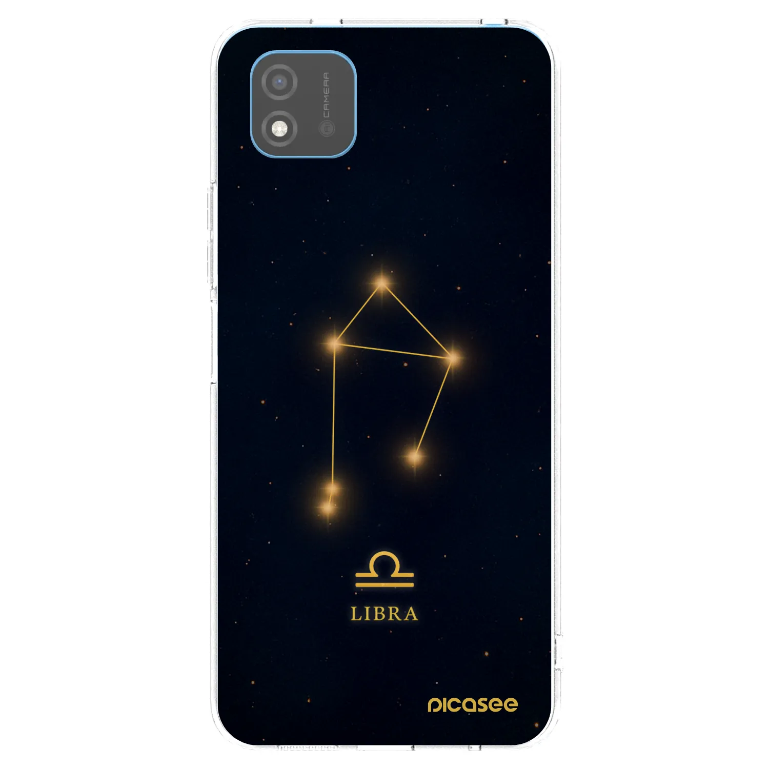 Picasee átlátszó szilikon tok az alábbi mobiltelefonokra Realme C11 (2021) - LIBRA
