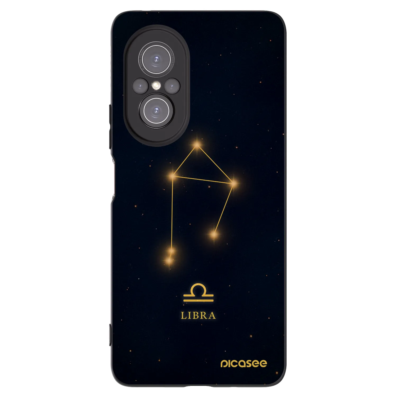 Picasee fekete szilikon tok az alábbi mobiltelefonokra Huawei Nova 9 SE - LIBRA