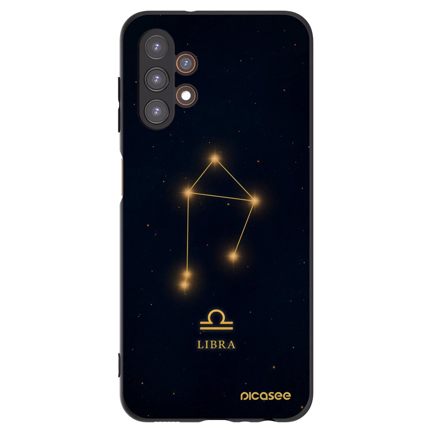 Picasee fekete szilikon tok az alábbi mobiltelefonokra Samsung Galaxy A13 4G A135 - LIBRA