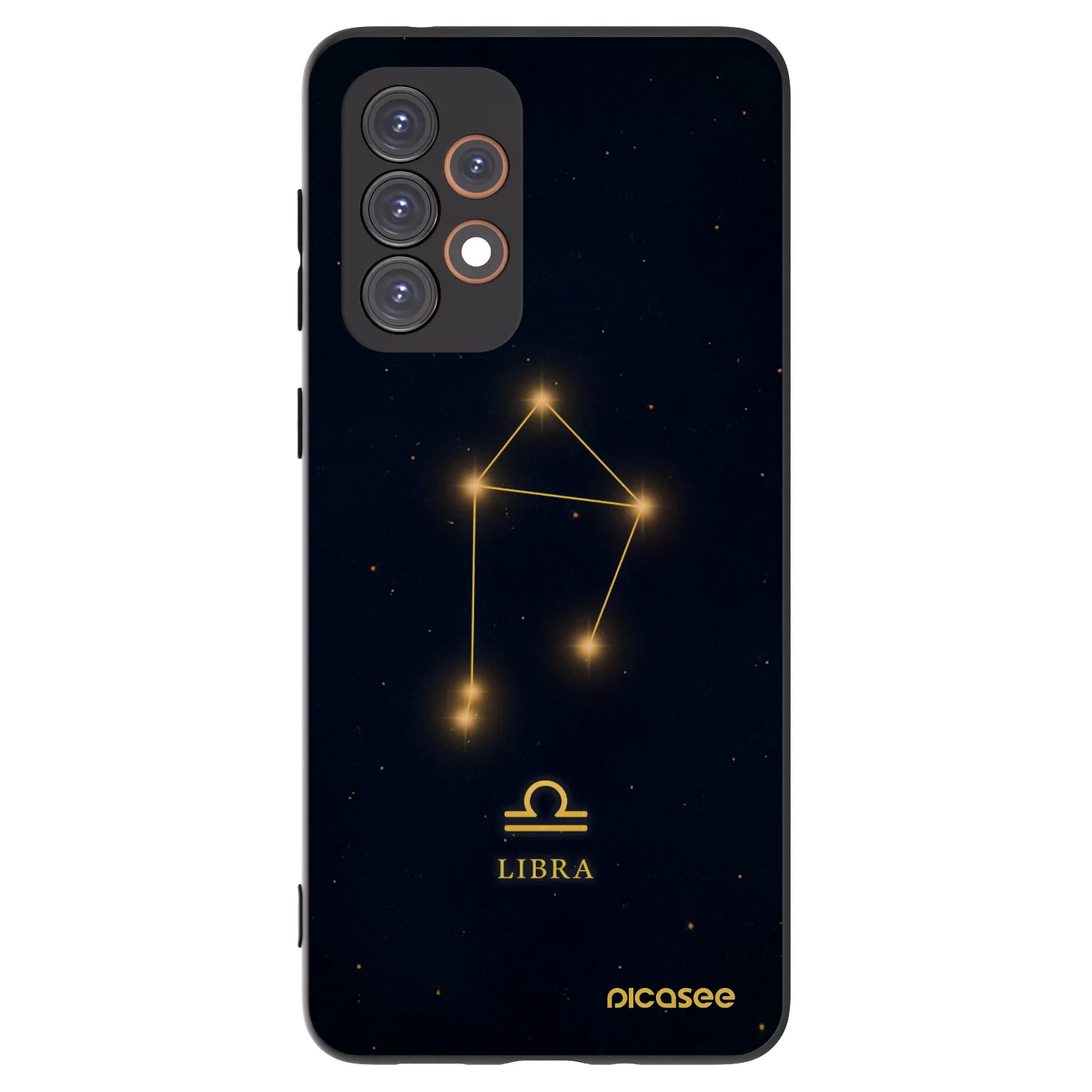 Picasee fekete szilikon tok az alábbi mobiltelefonokra Samsung Galaxy A33 5G A336 - LIBRA
