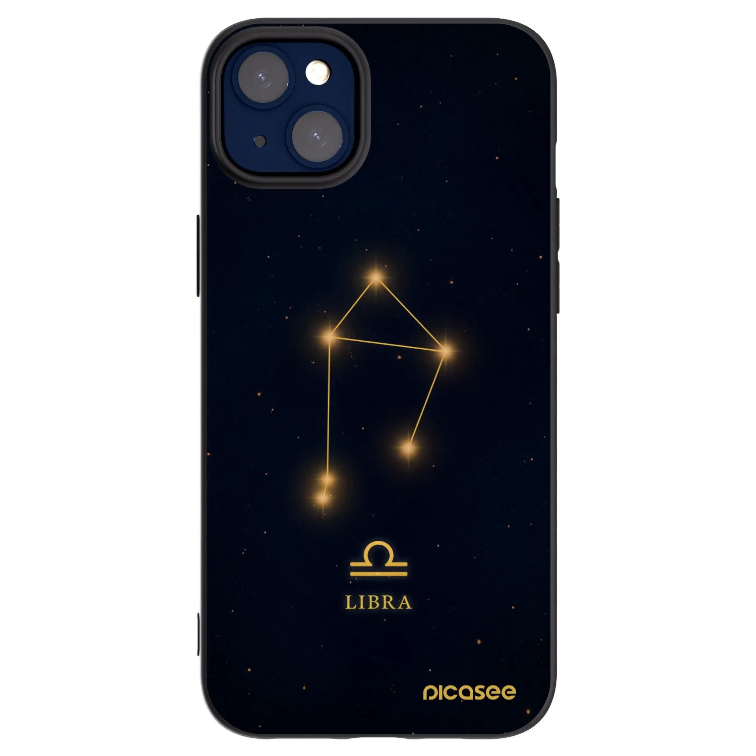 Picasee fekete szilikon tok az alábbi mobiltelefonokra Apple iPhone 14 Plus - LIBRA