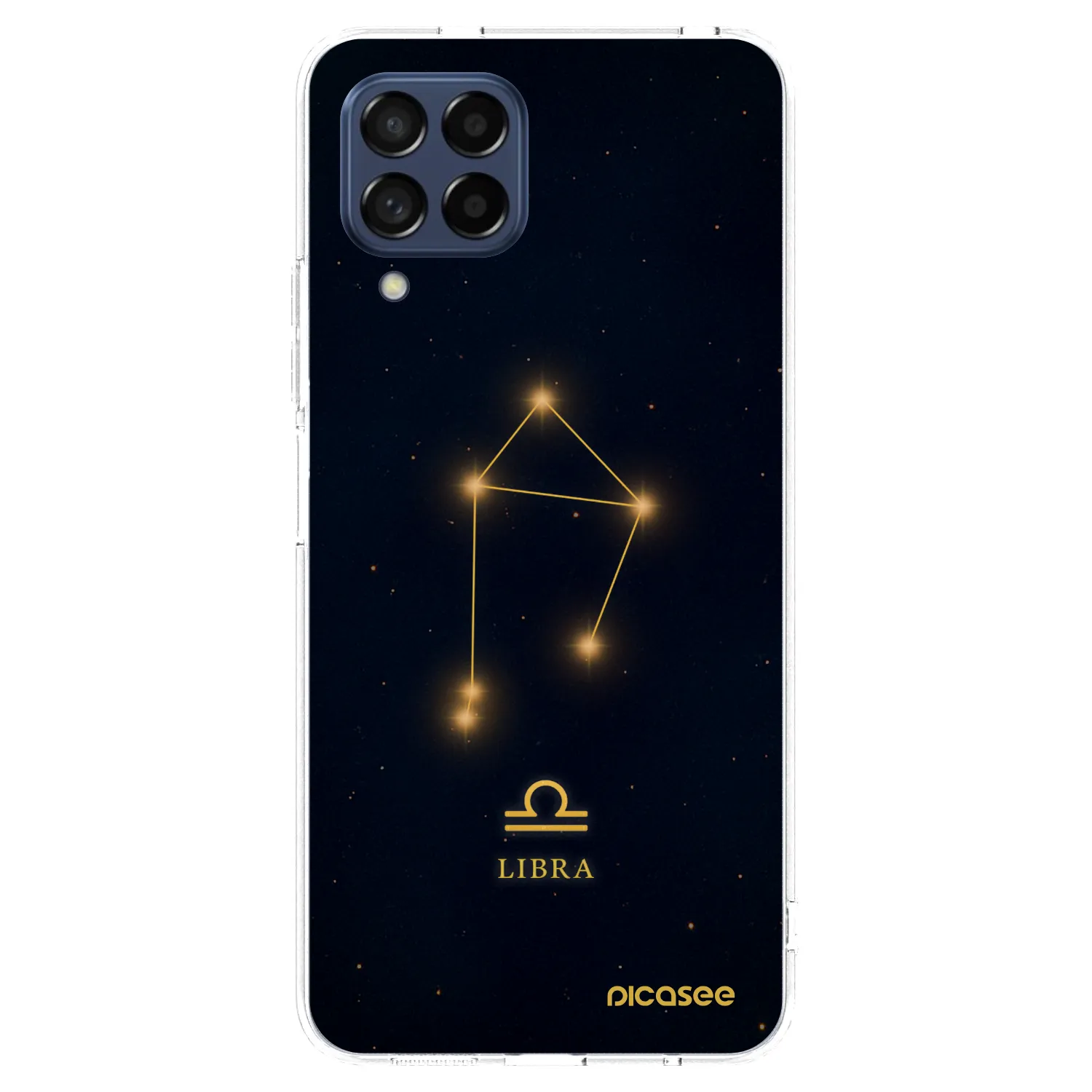 Picasee átlátszó szilikon tok az alábbi mobiltelefonokra Samsung Galaxy M53 5G - LIBRA