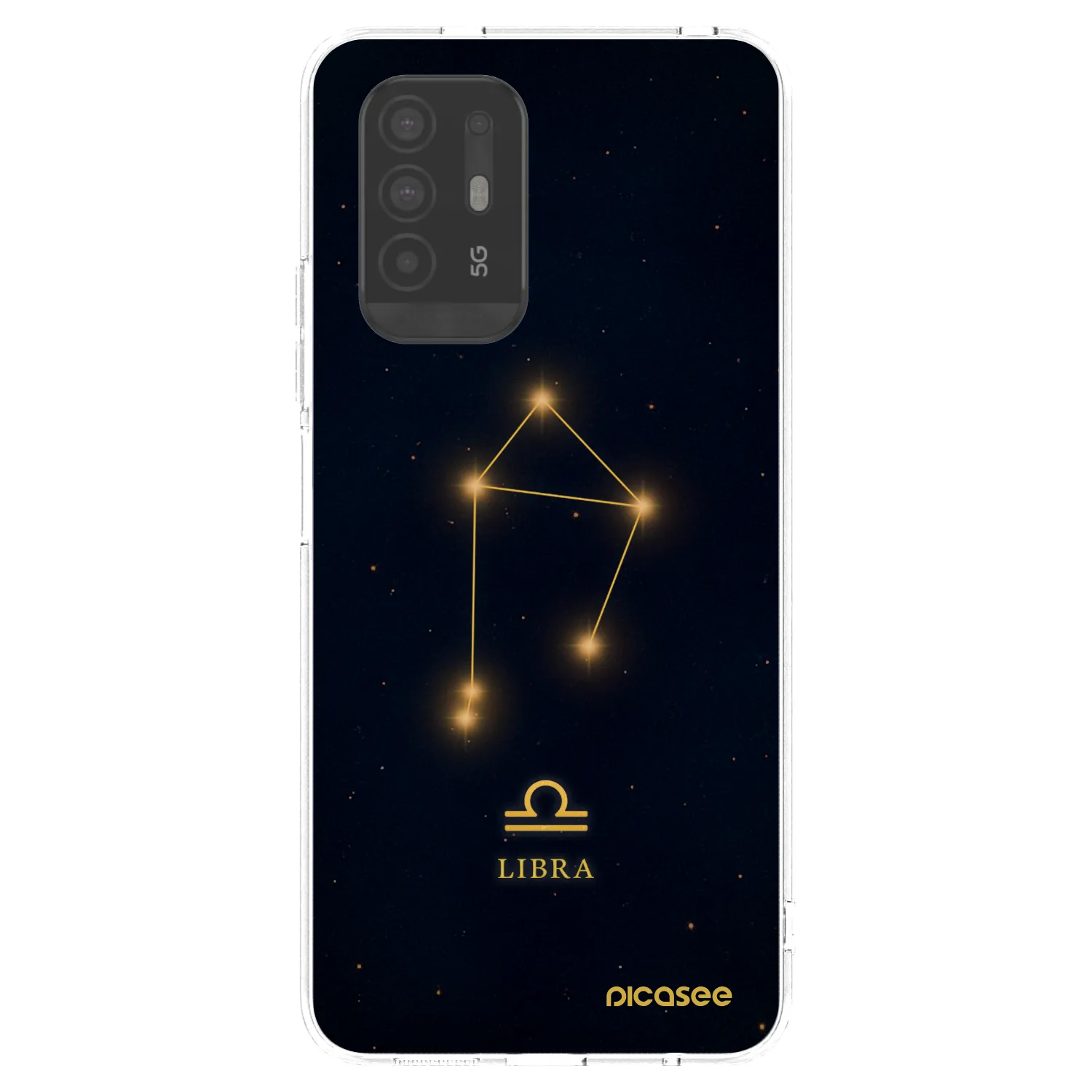 Picasee átlátszó szilikon tok az alábbi mobiltelefonokra OPPO A94 5G - LIBRA